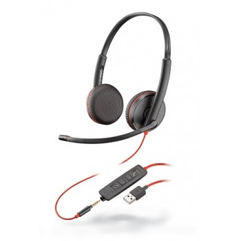 Plantronics Blackwire 3225 Supraaural Binaural Bla 209747-101